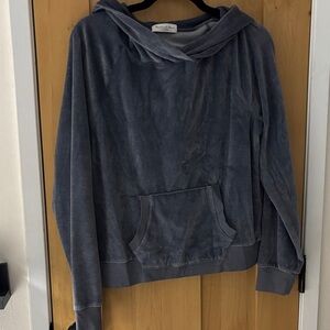 Michael Stars Blue Hoodie Sweater